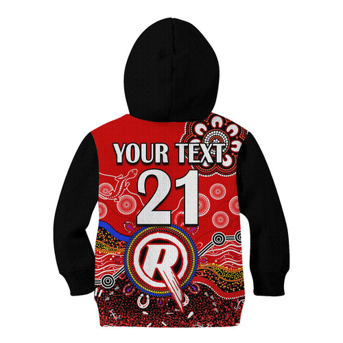 custom-personalised-melbourne-renegades-kid-hoodie-cricket-indigenous-aboriginal-lizard-version