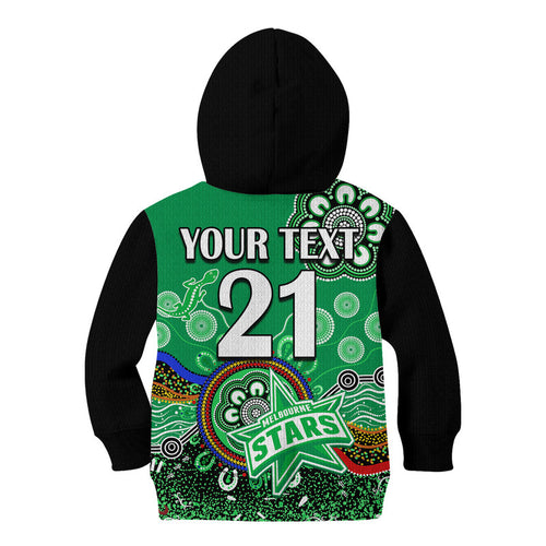 custom-personalised-melbourne-stars-kid-hoodie-cricket-indigenous-aboriginal-lizard-version