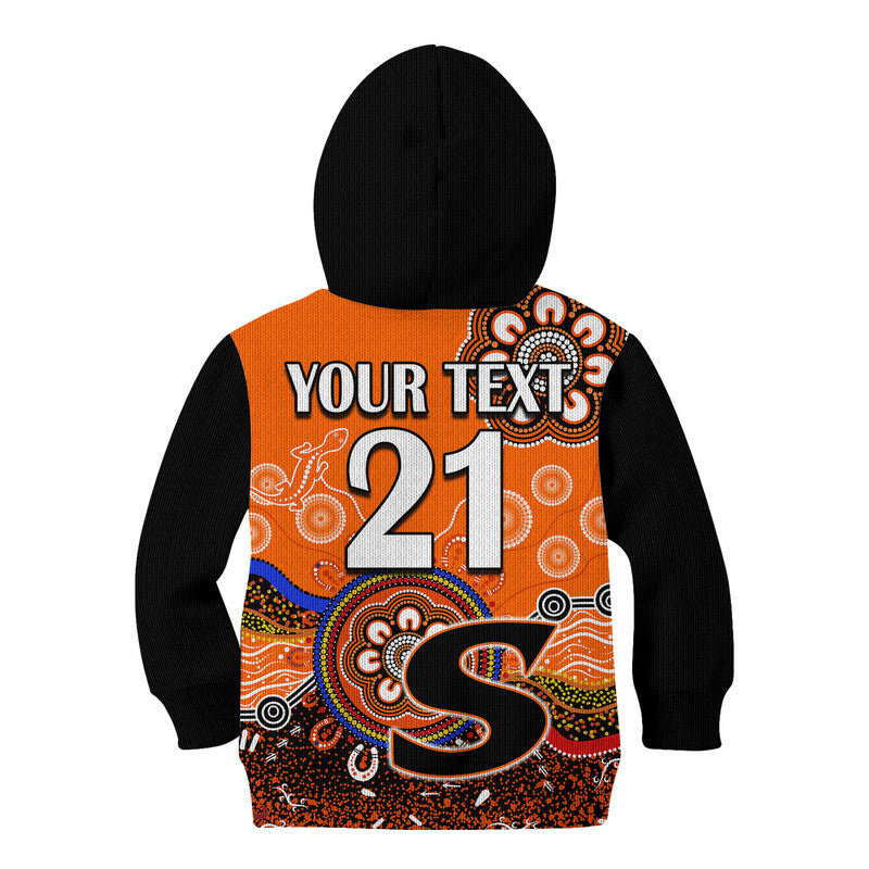 custom-personalised-perth-scorchers-kid-hoodie-cricket-indigenous-aboriginal-lizard-version