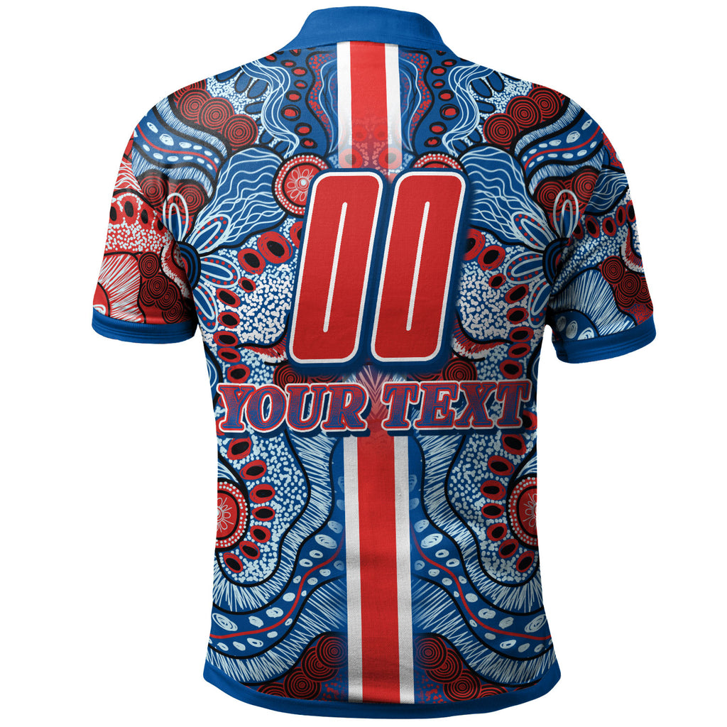 knights-rugby-polo-shirt-custom-knights-logo-aboriginal-indigenous-sport-style-polo-shirt