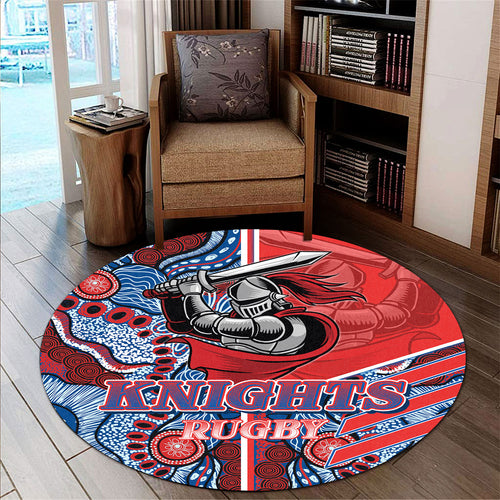 knights-rugby-round-rug-knights-logo-aboriginal-indigenous-sport-style-round-rug