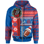 knights-rugby-hoodie-custom-christmas-snowflakes-knights-rugby-ball-hoodie