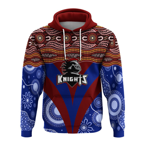 newcastle-knights-christmas-rugby-aboriginal-art-hoodie
