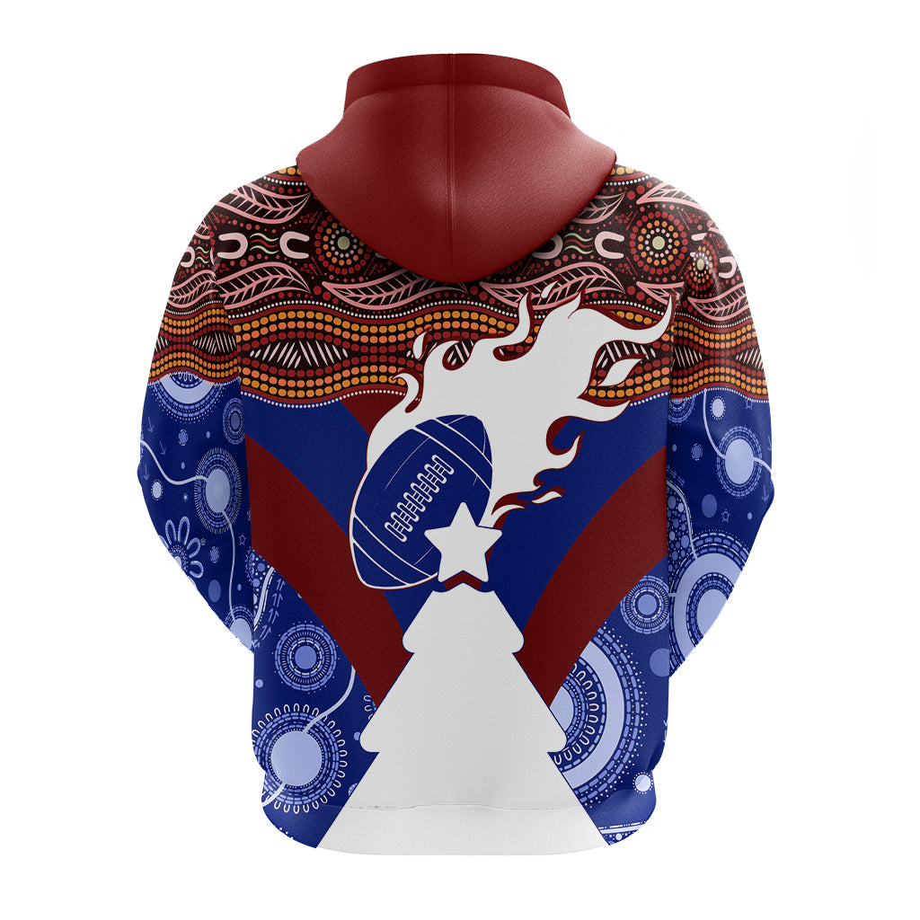 newcastle-knights-christmas-rugby-aboriginal-art-hoodie