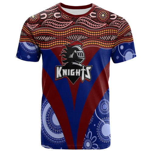 newcastle-knights-christmas-rugby-aboriginal-art-t-shirt