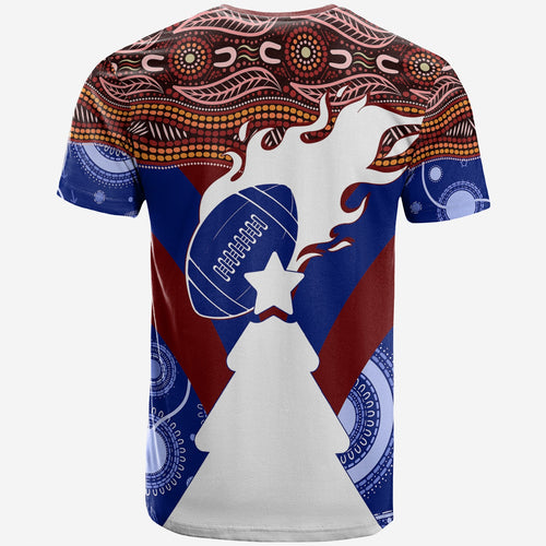 newcastle-knights-christmas-rugby-aboriginal-art-t-shirt