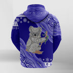 australian-koala-aboriginal-art-mix-snow-pattern-christmas-hoodie