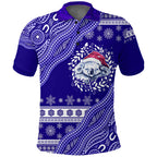 australian-koala-aboriginal-art-mix-snow-pattern-christmas-polo-shirt