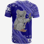 australian-koala-aboriginal-art-mix-snow-pattern-christmas-t-shirt