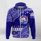 australian-koala-aboriginal-art-mix-snow-pattern-christmas-zip-hoodie