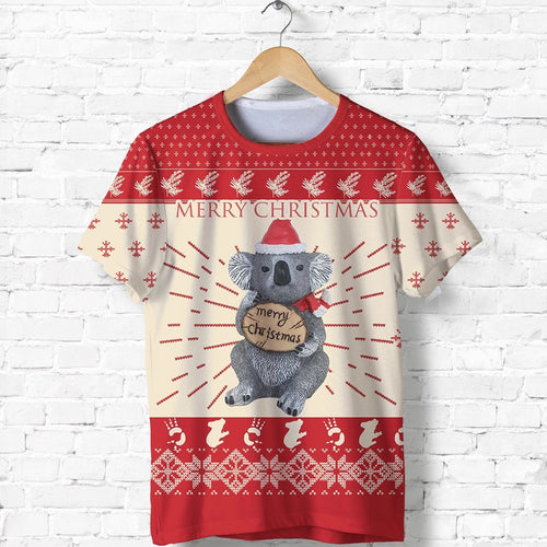 christmas-t-shirt-koala-t-shirt-merry-christmas-unisex