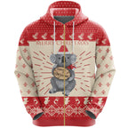 christmas-zip-up-hoodie-koala-hoodie-kangaroo-snowflakes-all-over-print-unisex