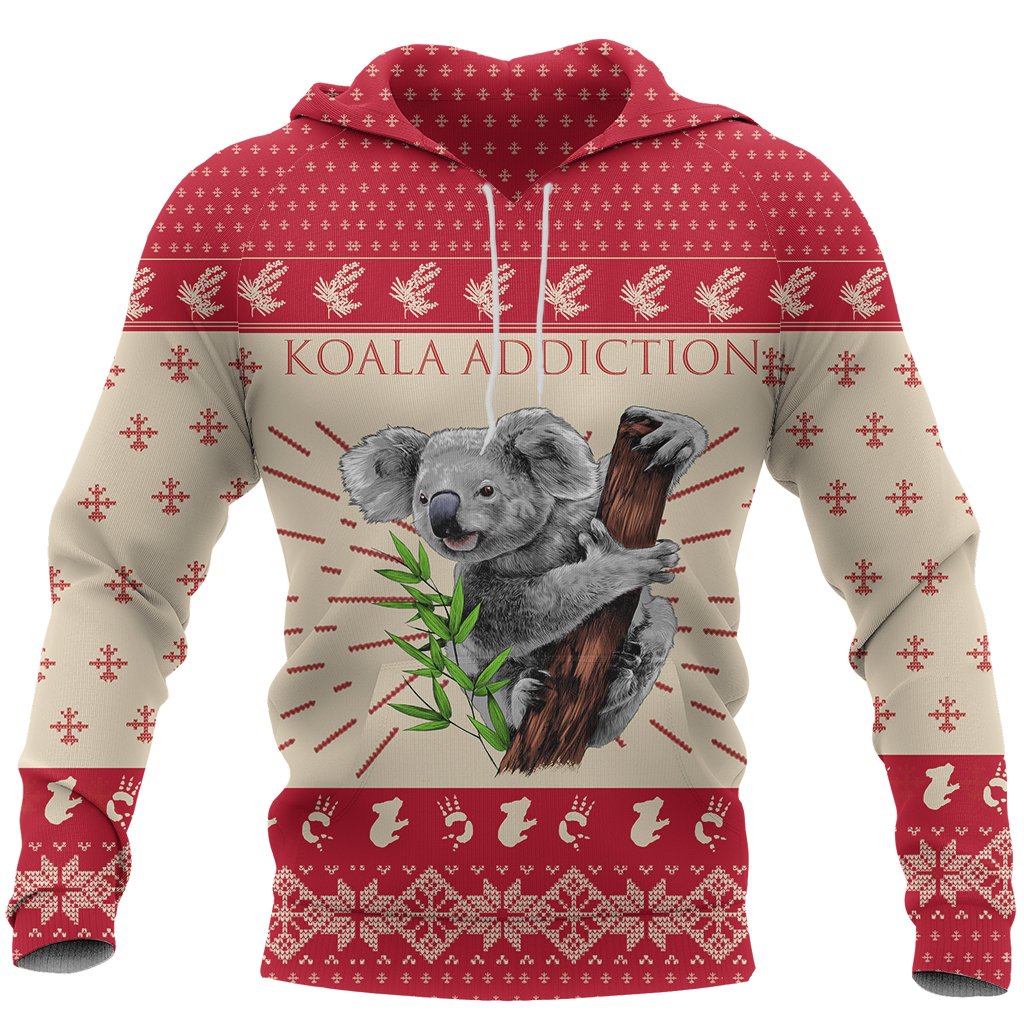 christmas-hoodie-koala-hoodie-climbing-tree-symbol-unisex