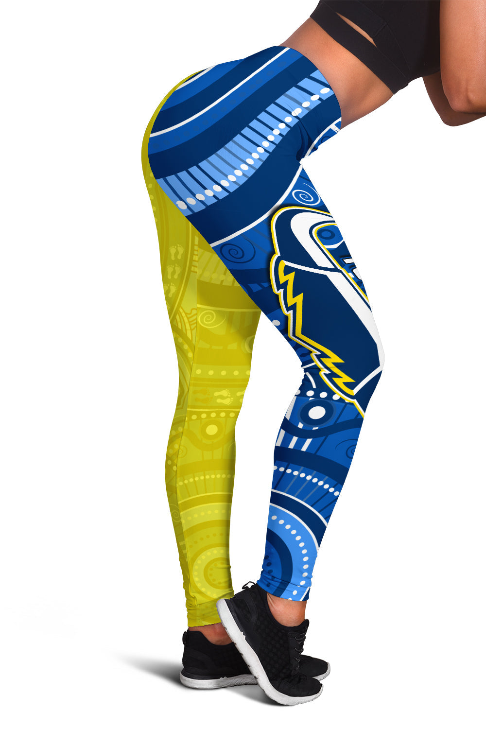 custom-personalised-cowboys-rugby-women-legging-aboriginal-boomerang-go-premiers-north-queensland