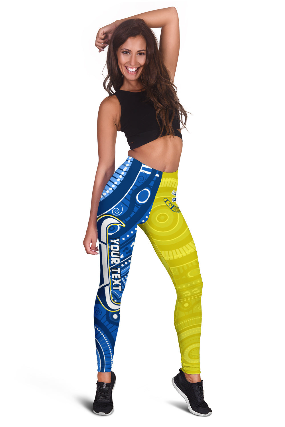 custom-personalised-cowboys-rugby-women-legging-aboriginal-boomerang-go-premiers-north-queensland