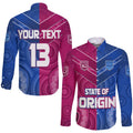 custom-text-and-number-blues-and-maroons-rugby-long-sleeve-button-shirt-origin-nsw-combine-queensland-aboriginal-australian-lt13