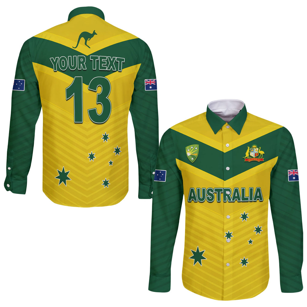 custom-text-and-number-australia-cricket-long-sleeve-button-shirt-go-aussie-champions
