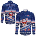 custom-text-and-number-australia-christmas-long-sleeve-button-shirt-aussie-aboriginal-santa-claus-is-surfing-with-kangaroo