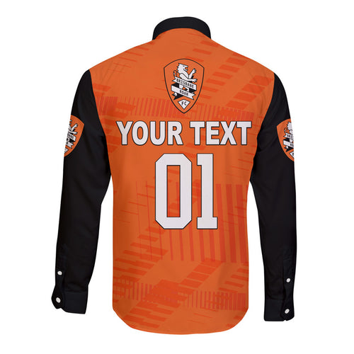 custom-personalised-brisbane-roar-hawaii-long-sleeve-button-shirt-soccer-club-original-style-orange