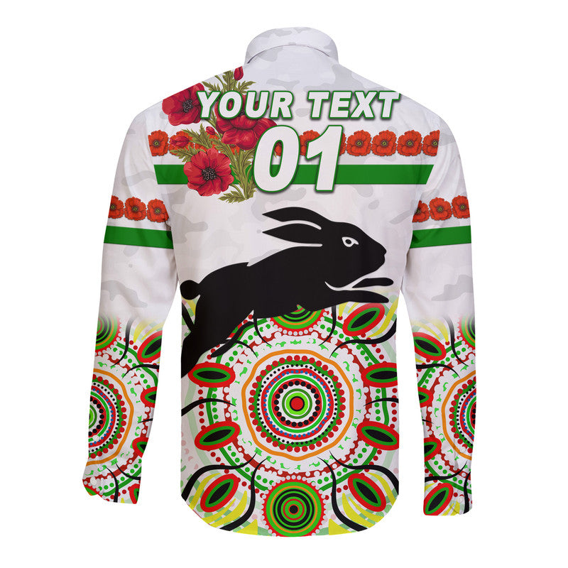custom-personalised-south-sydney-rabbitohs-anzac-2022-hawaii-long-sleeve-button-shirt-indigenous-vibes-white