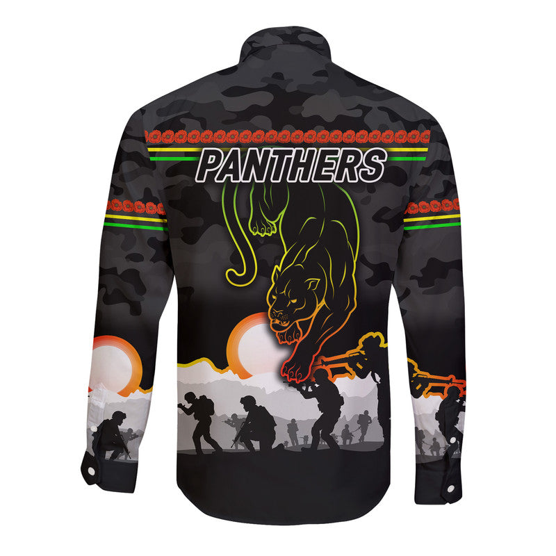 penrith-panthers-anzac-2022-hawaii-long-sleeve-button-shirt-simple-style-black