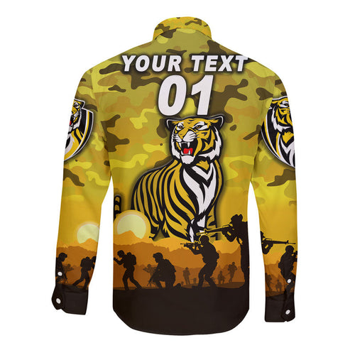 custom-personalised-richmond-tigers-anzac-hawaii-long-sleeve-button-shirt-simple-style-yellow