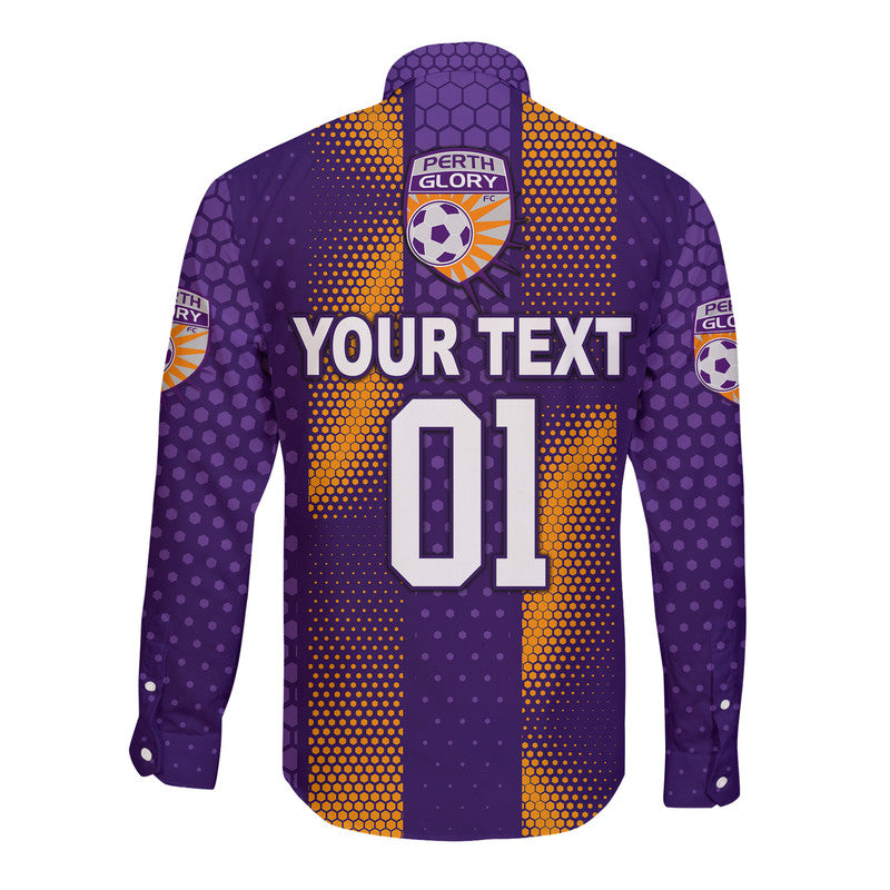 custom-personalised-perth-glory-hawaii-long-sleeve-button-shirt-soccer-club-original-style-purple