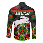 south-sydney-rabbitohs-anzac-2022-hawaii-long-sleeve-button-shirt-indigenous-vibes-black