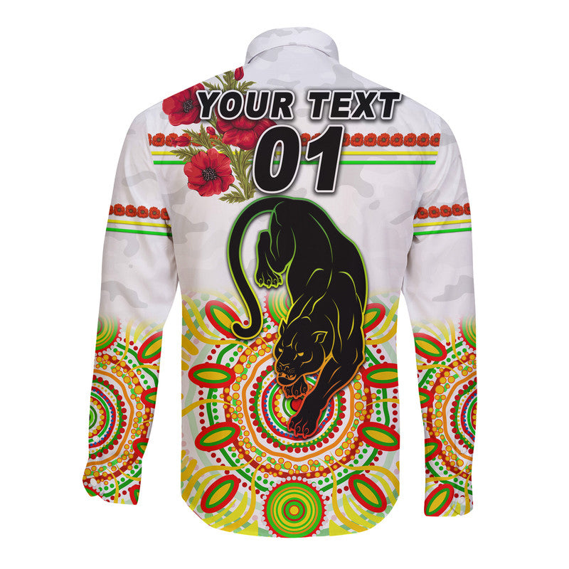 custom-personalised-penrith-panthers-anzac-2022-hawaii-long-sleeve-button-shirt-indigenous-vibes-white
