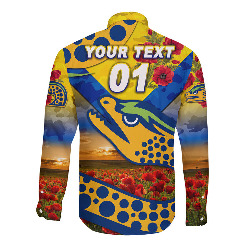 custom-personalised-parramatta-eels-anzac-2022-hawaii-long-sleeve-button-shirt-poppy-flowers-vibes-gold