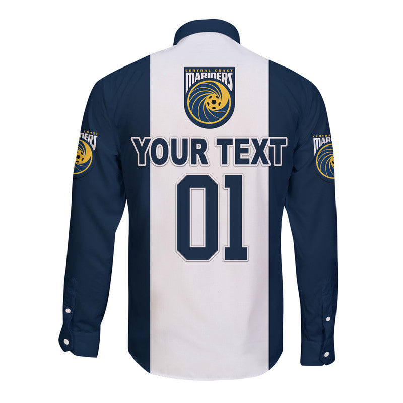 custom-personalised-central-coast-mariners-hawaii-long-sleeve-button-shirt-soccer-club-original-style-navy-white