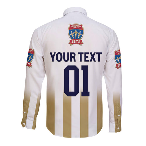 custom-personalised-newcastle-jets-hawaii-long-sleeve-button-shirt-soccer-club-original-style-blue