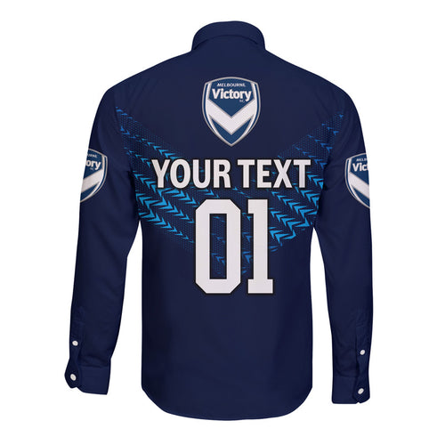 custom-personalised-melbourne-victory-big-v-hawaii-long-sleeve-button-shirt-soccer-club-original-style-blue