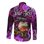 custom-personalised-australian-astrology-hawaii-long-sleeve-button-shirt-leo-dragon-lizard-zodiac-aboriginal-vibes-pink
