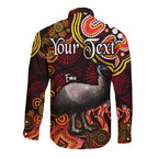 custom-personalised-australian-astrology-hawaii-long-sleeve-button-shirt-aquarius-emu-glider-zodiac-aboriginal-vibes-red