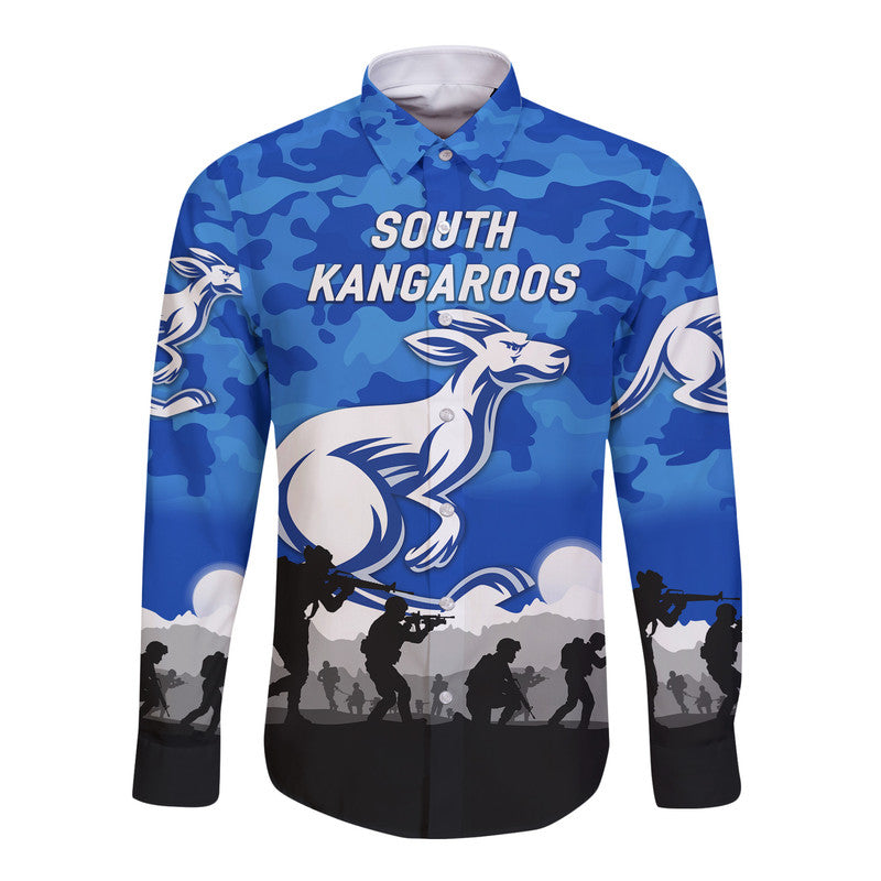 custom-personalised-south-alice-football-club-kangaroos-anzac-hawaii-long-sleeve-button-shirt-simple-style