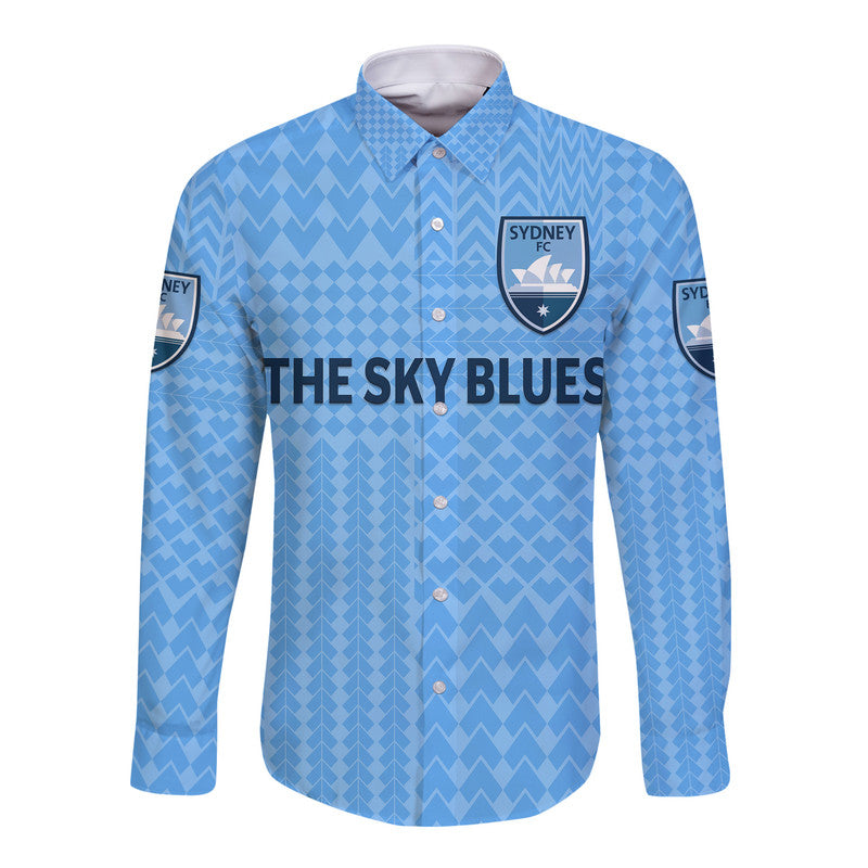 custom-personalised-sydney-the-sky-blues-hawaii-long-sleeve-button-shirt-soccer-club-original-style-blue