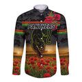 penrith-panthers-anzac-2022-hawaii-long-sleeve-button-shirt-poppy-flowers-vibes-black