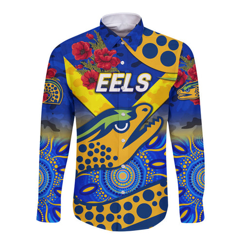 custom-personalised-parramatta-eels-anzac-2022-hawaii-long-sleeve-button-shirt-indigenous-vibes-blue
