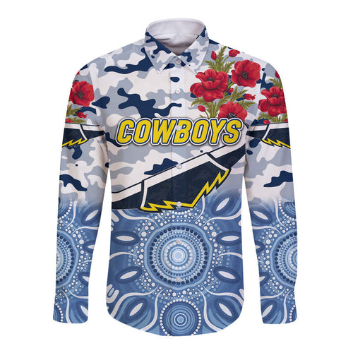 custom-personalised-north-queensland-cowboys-anzac-2022-hawaii-long-sleeve-button-shirt-indigenous-vibes-white