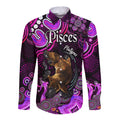 custom-personalised-australian-astrology-hawaii-long-sleeve-button-shirt-pisces-platypus-zodiac-aboriginal-vibes-pink