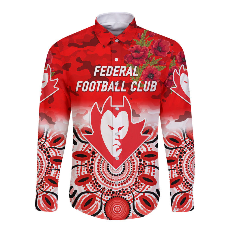 custom-personalised-federal-football-club-anzac-hawaii-long-sleeve-button-shirt-indigenous-vibes