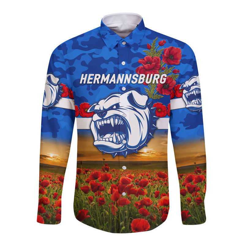 custom-personalised-hermannsburg-western-aranda-bulldogs-football-club-anzac-hawaii-long-sleeve-button-shirt-poppy-vibes