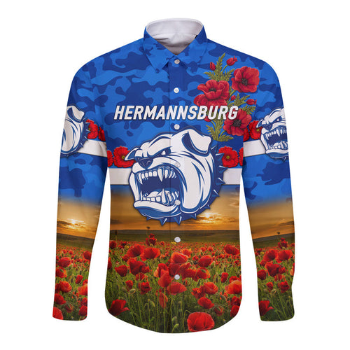 custom-personalised-hermannsburg-western-aranda-bulldogs-football-club-anzac-hawaii-long-sleeve-button-shirt-poppy-vibes