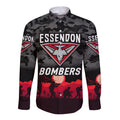 custom-personalised-essendon-bombers-anzac-hawaii-long-sleeve-button-shirt-simple-style-black