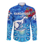 custom-personalised-north-melbourne-kangaroos-anzac-hawaii-long-sleeve-button-shirt-indigenous-vibes