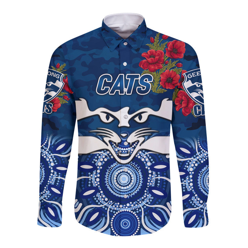custom-personalised-geelong-cats-anzac-hawaii-long-sleeve-button-shirt-indigenous-vibes