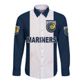 custom-personalised-central-coast-mariners-hawaii-long-sleeve-button-shirt-soccer-club-original-style-navy-white