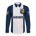 custom-personalised-central-coast-mariners-hawaii-long-sleeve-button-shirt-soccer-club-original-style-navy-white