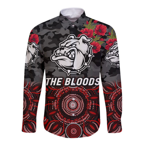 custom-personalised-west-football-club-alice-springs-anzac-hawaii-long-sleeve-button-shirt-the-bloods-indigenous-vibes-black